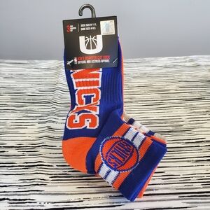 New York Knicks Kid's Quarter Socks 3 Pair NBA Officially Licensed Apparel